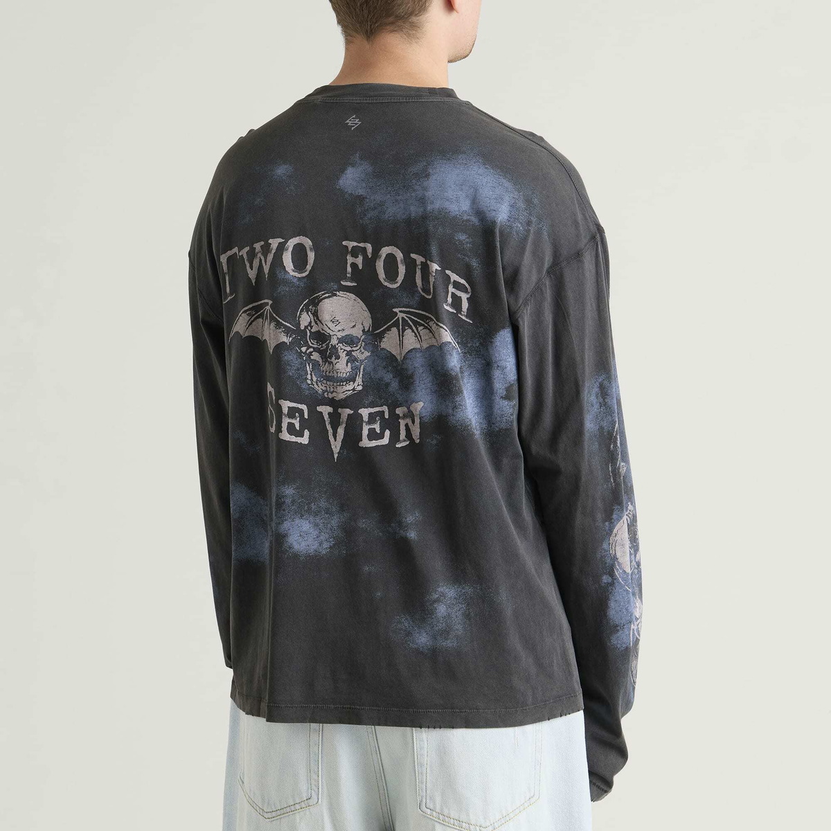 Represent 247 Men's Represent X Avenged Sevenfold Nightmare Long Sleeved T-Shirt in Black