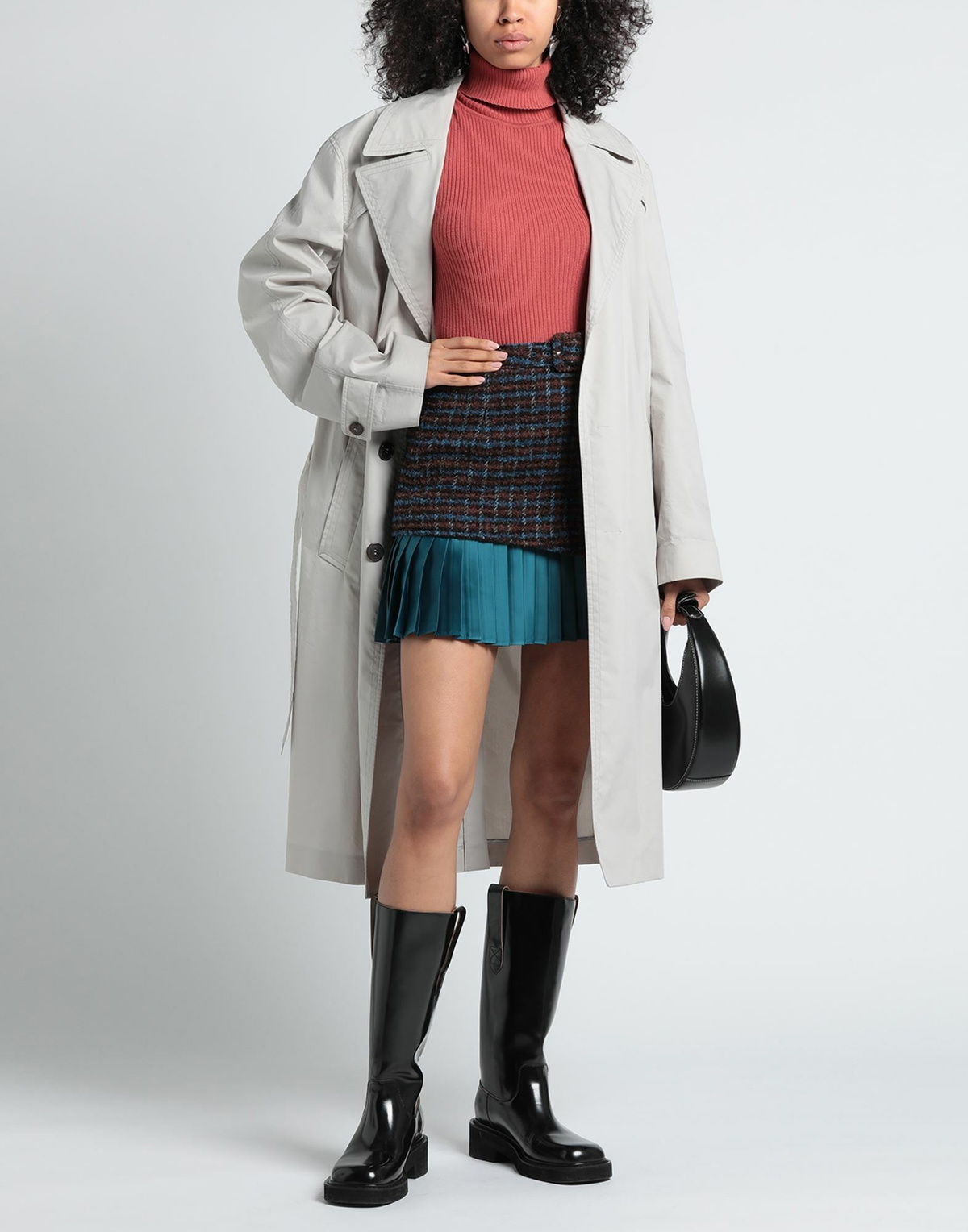 Andersson Bell Womens Mini skirt Deep teal