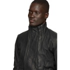Boris Bidjan Saberi Black Horse Skin Jacket