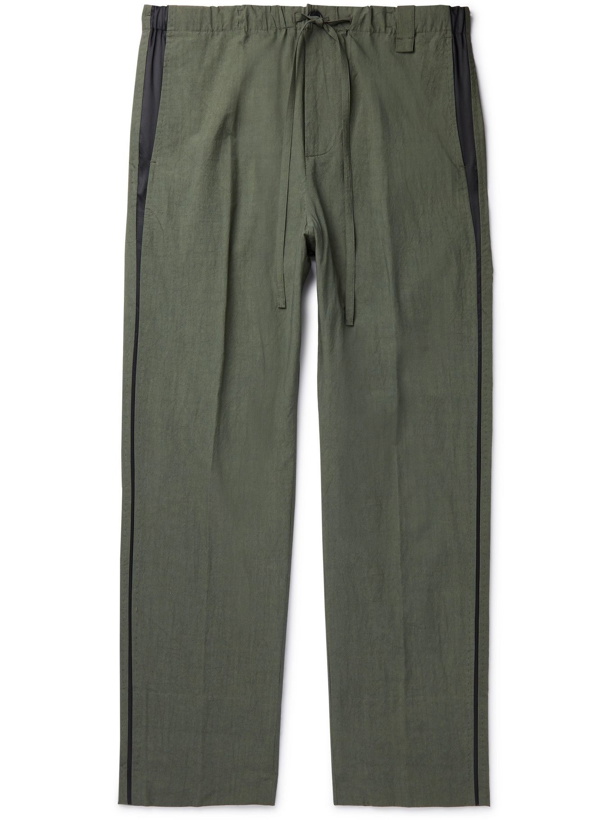 Photo: CRAIG GREEN - Cotton Drawstring Trousers - Green