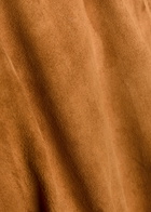 Stouls Corleone Suede Trench Coat Tan