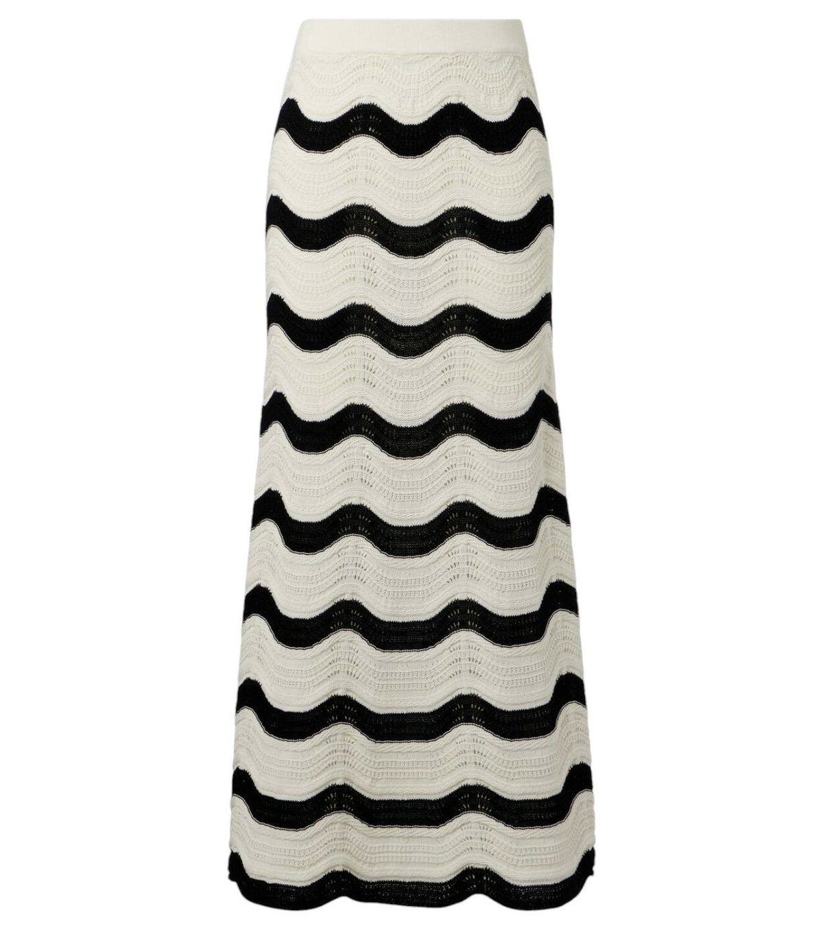 La DoubleJ Big tiered cotton and silk maxi skirt La DoubleJ