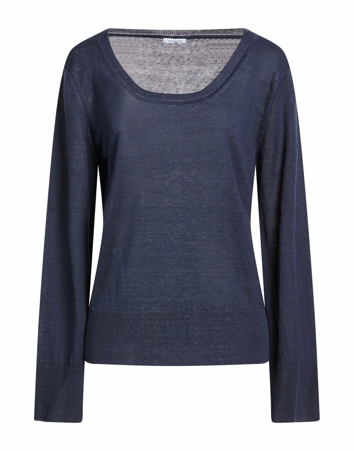 Malo Womens Sweater in Navy