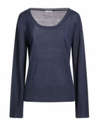 Malo Womens Sweater in Navy
