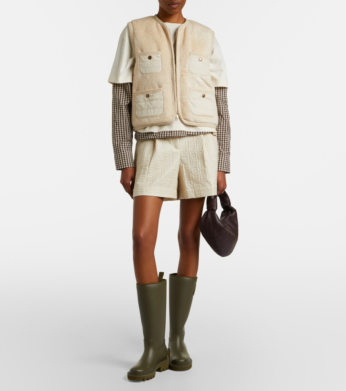 Moncler Quilted shorts