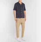 Massimo Alba - Cotton-Terry Shirt - Navy