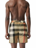 BURBERRY - Check Motif Swim Shorts