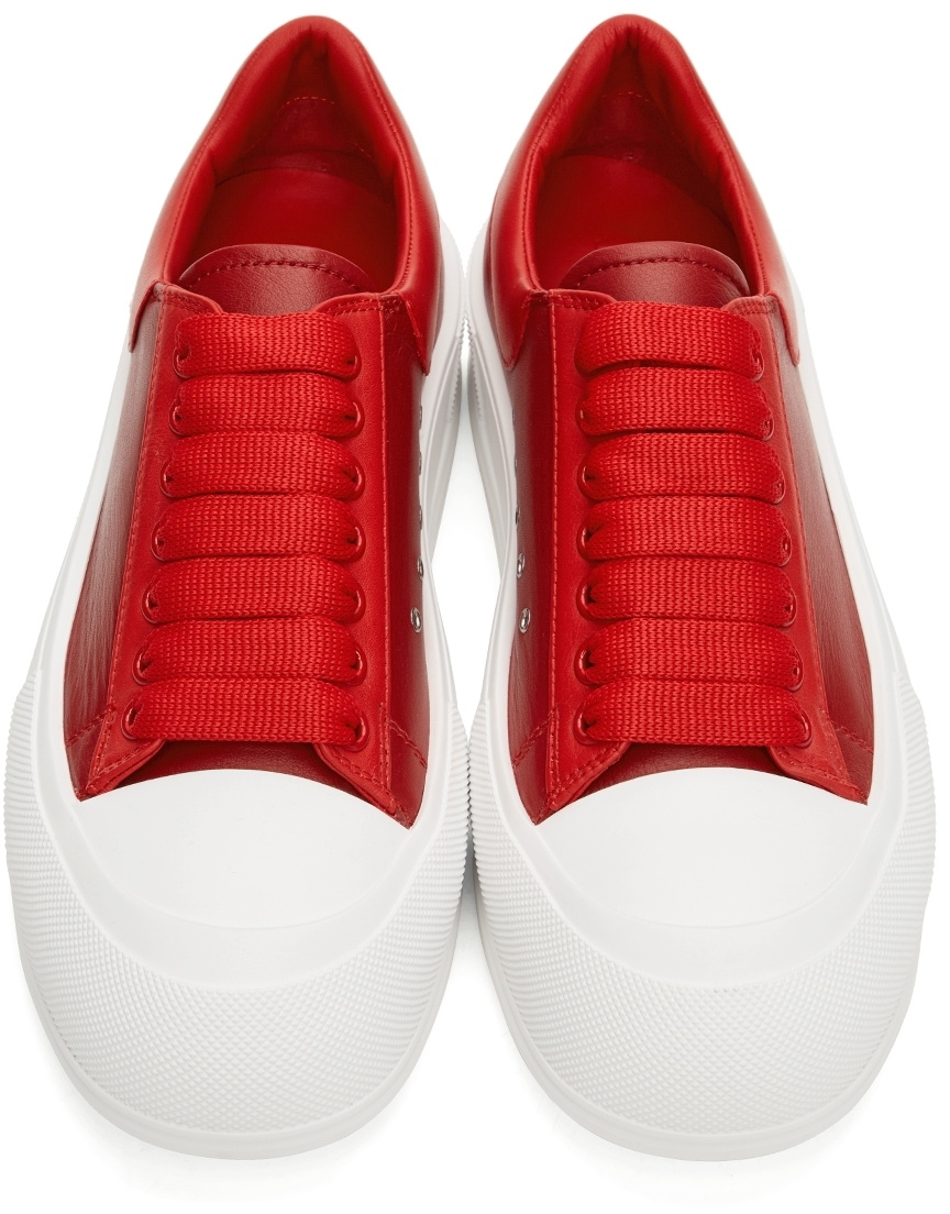 Alexander mcqueen shoes mens 2024 red