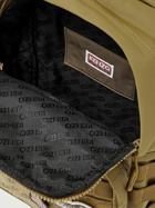 KENZO - Logo-Appliquéd Webbing-Trimmed Tech-Twill Sling Backpack
