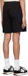 Sporty & Rich Black Cotton Shorts