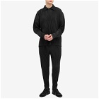 Homme Plissé Issey Miyake Men's Pleated Tapered Trousers in Black