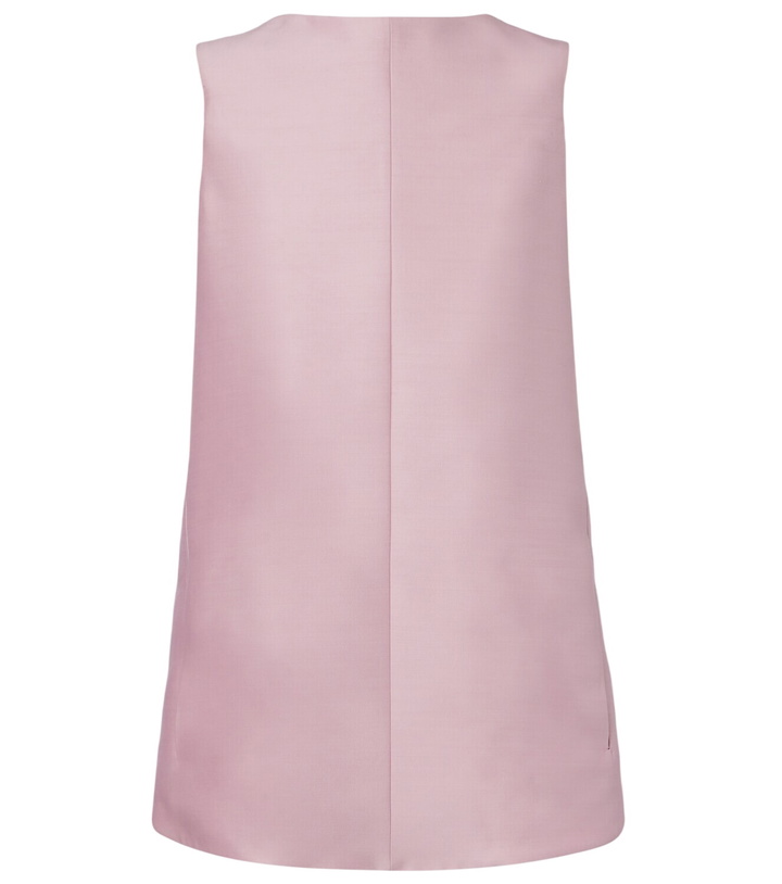 Photo: Balenciaga Silk and wool minidress