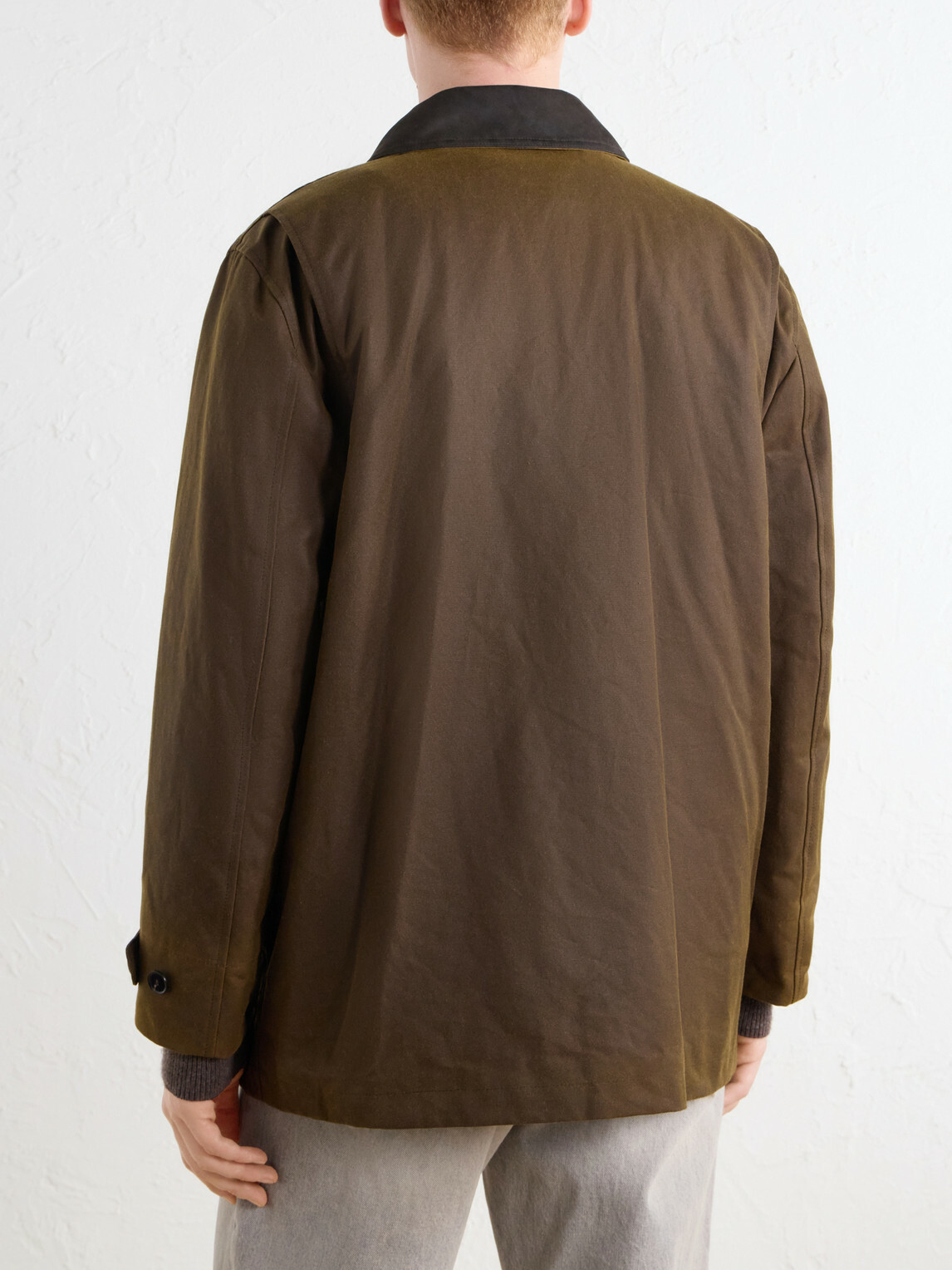 N.PEAL - Waxed-Cotton Jacket - Brown
