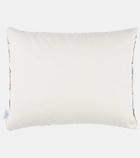 Les-Ottomans Velvet cushion