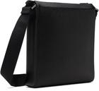 Ferragamo Black Gancini Crossbody Bag