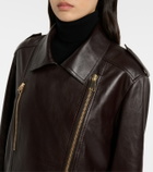 Dorothee Schumacher Sleek Statement leather biker jacket