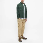 Taikan Men's Corduroy Shirt Jacket in Forest Green