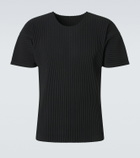 Homme Plissé Issey Miyake Basics pleated T-shirt