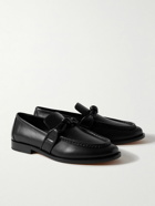 Bottega Veneta - Astaire Knot-Detailed Leather Loafers - Black