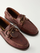 Sebago - Portland Momoth Full-Grained Leather Boat Shoes - Brown