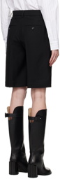 TOTEME Black Tailored Shorts