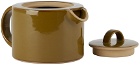 departo Khaki Ceramic Tea Pot