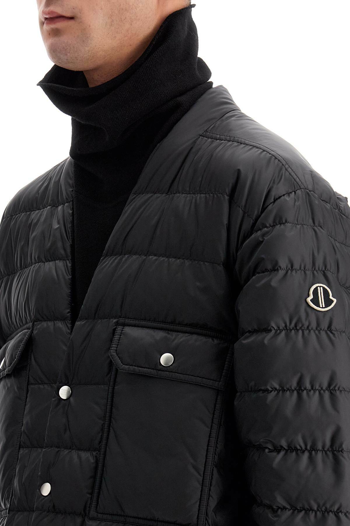 Moncler x Rick Owens Black Cotton Sportswear