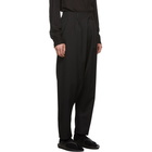 Sulvam Black Sarowel Trousers