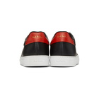 Paul Smith Black and Red Basso Sneakers