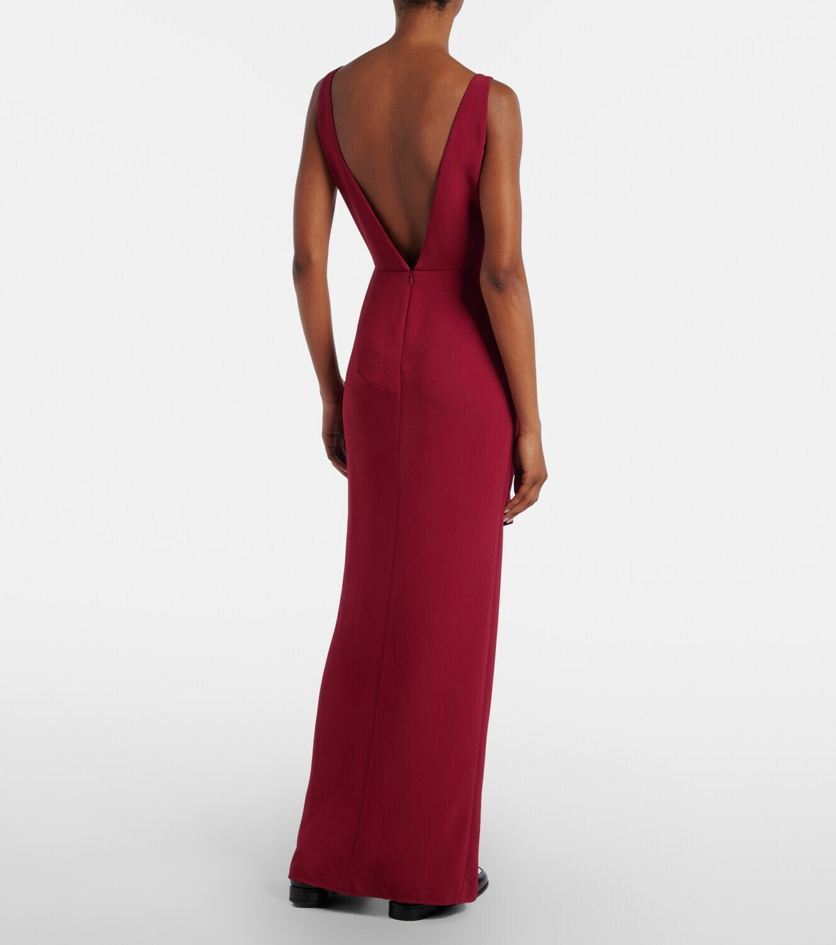 Givenchy Asymmetrical draped midi dress