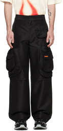 Heron Preston Black Ex-Ray Cargo Pants