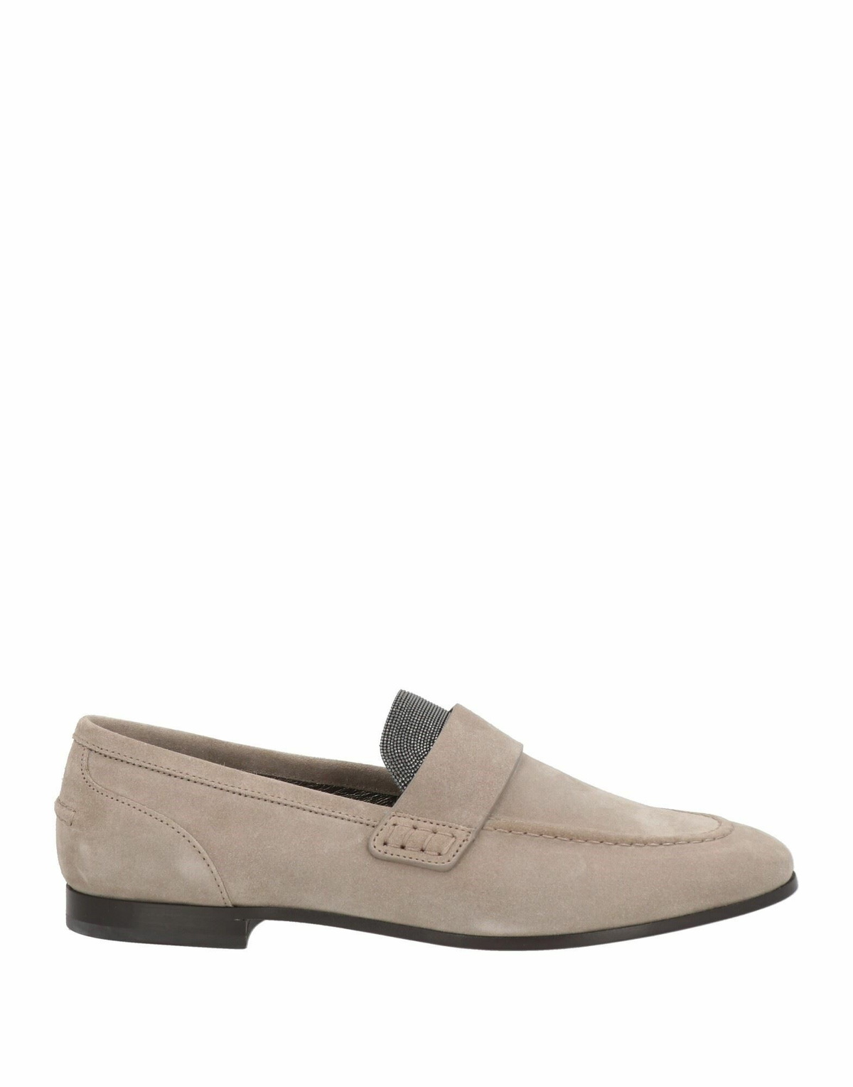 Brunello Cucinelli Womens Loafers in Grey