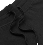 TOM FORD - Tapered Cotton, Silk and Cashmere-Blend Sweatpants - Men - Black