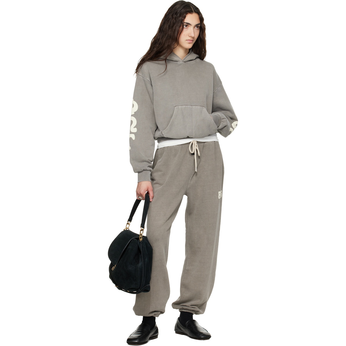 Fear of God ESSENTIALS Gray 90s Fleece Hoodie