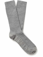 Mr P. - Cotton-Blend Piqué Socks