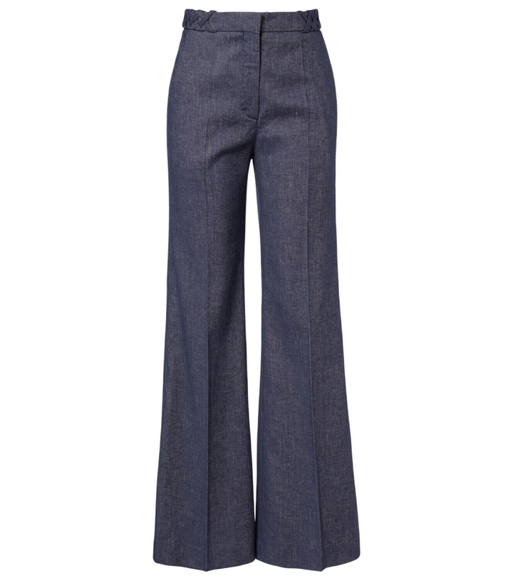 Photo: Dorothee Schumacher Fluid Denim flared pants