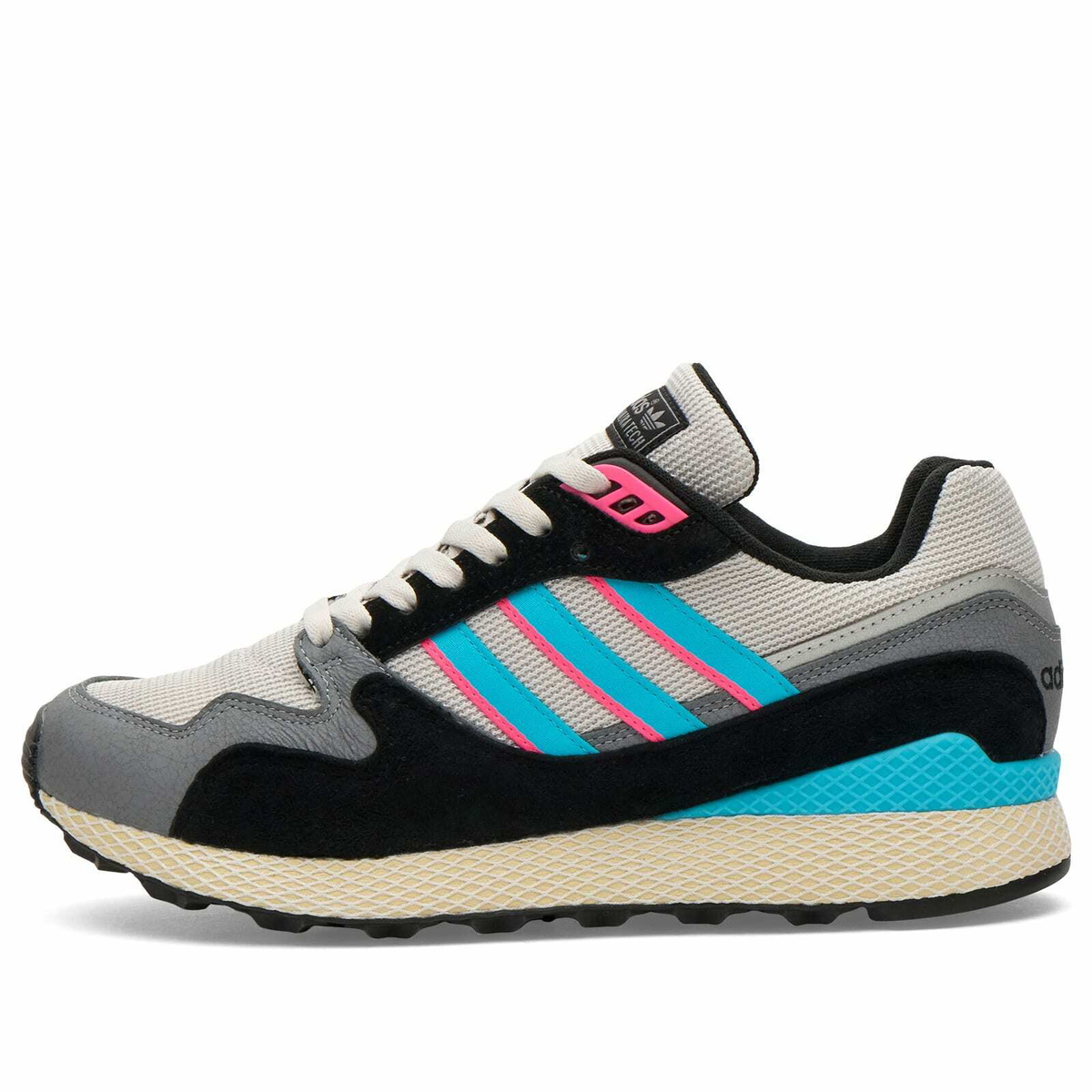 Adidas Men's Oregon Ultra Tech Sneaker in Grey Three/Samba Blue/Grey One