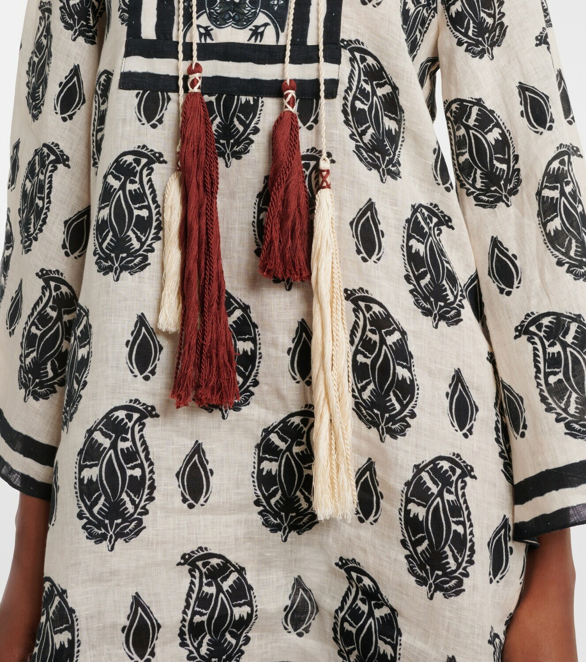 Johanna Ortiz Printed linen kaftan