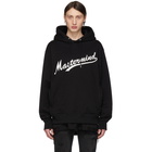 mastermind WORLD Black Baseball Logo Hoodie