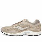 Saucony Pro Grid Omni 9 Premium Sneakers in Greige