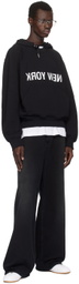Helmut Lang Black 'New York' Hoodie