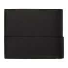 Etudes Black Leather Logo Wallet