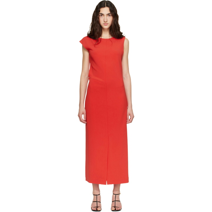 Photo: Proenza Schouler Red Damea Maxi Dress