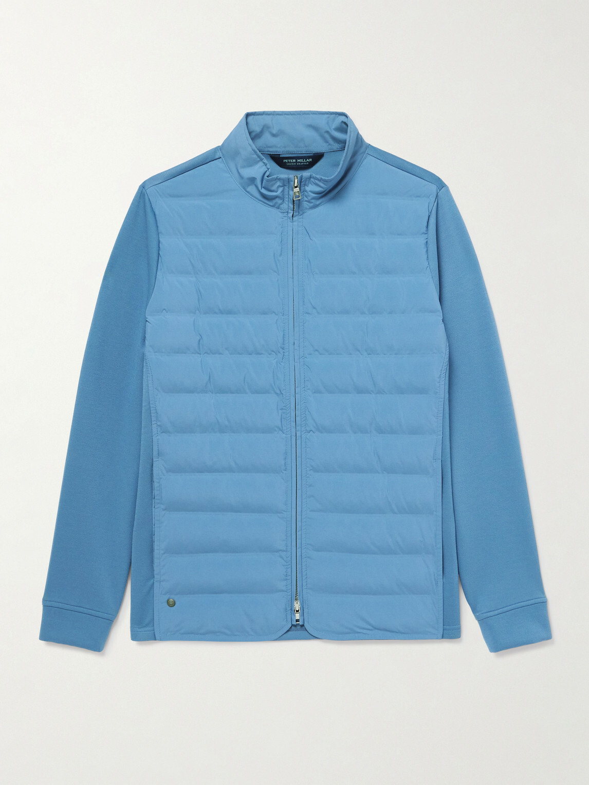 Peter Millar - Winsome Hybrid Quilted Shell and Piqué Jacket - Blue