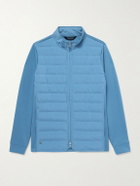 Peter Millar - Winsome Hybrid Quilted Shell and Piqué Jacket - Blue