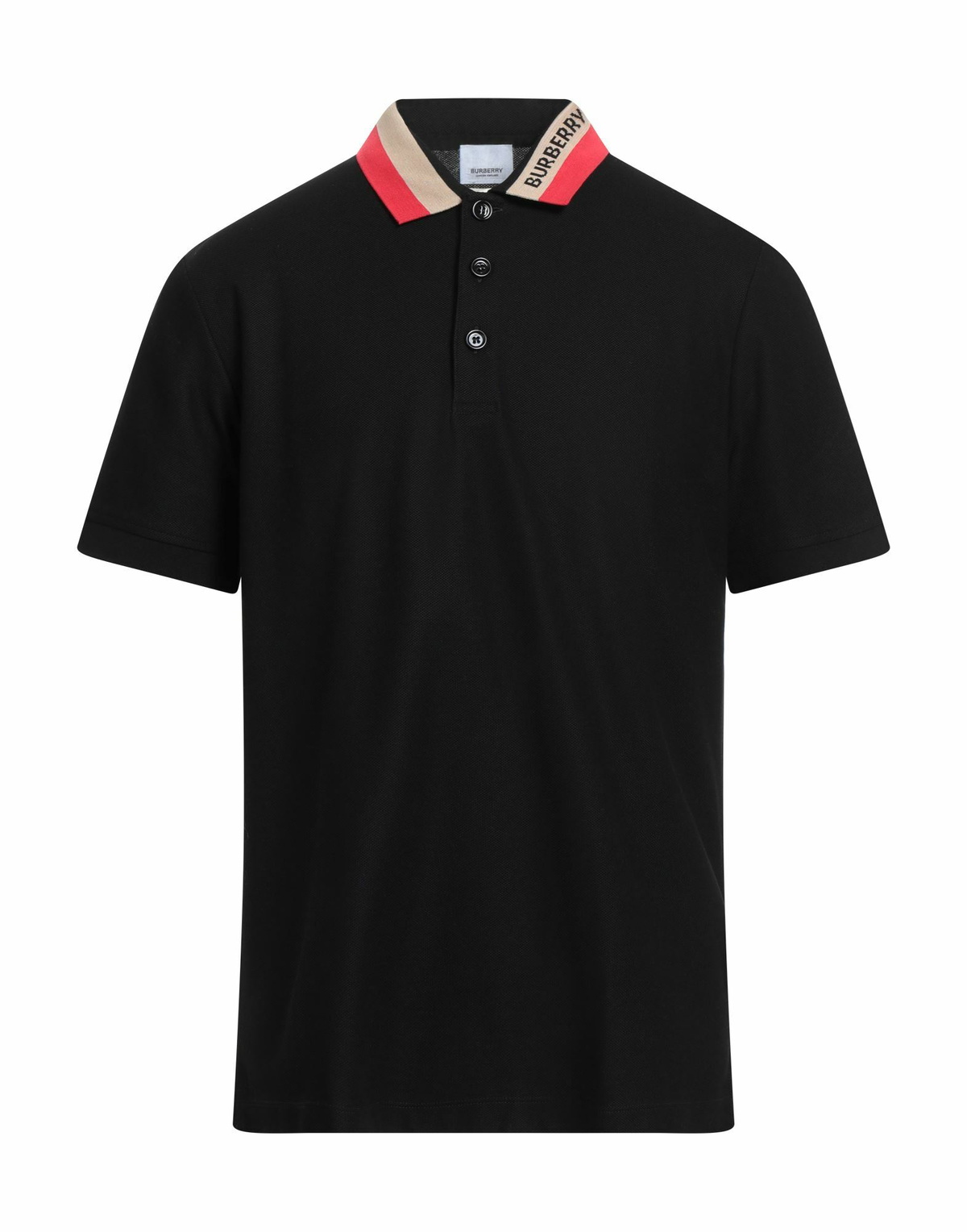 Burberry Mens Polo shirt in Black