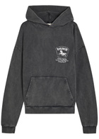 Duke And Dexter Sponsors Printed Cotton Sweatshirt Grey