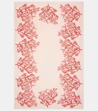 Les-Ottomans Coral cotton tablecloth