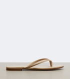 Gianvito Rossi Calypso leather thong sandals