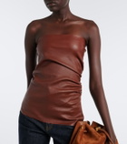 Stouls Laya leather bustier